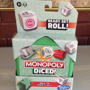 Monopoly Diced! Roll to Own It All!  Hasbro Game